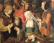Lucas van Leyden the fortune teller oil painting reproduction